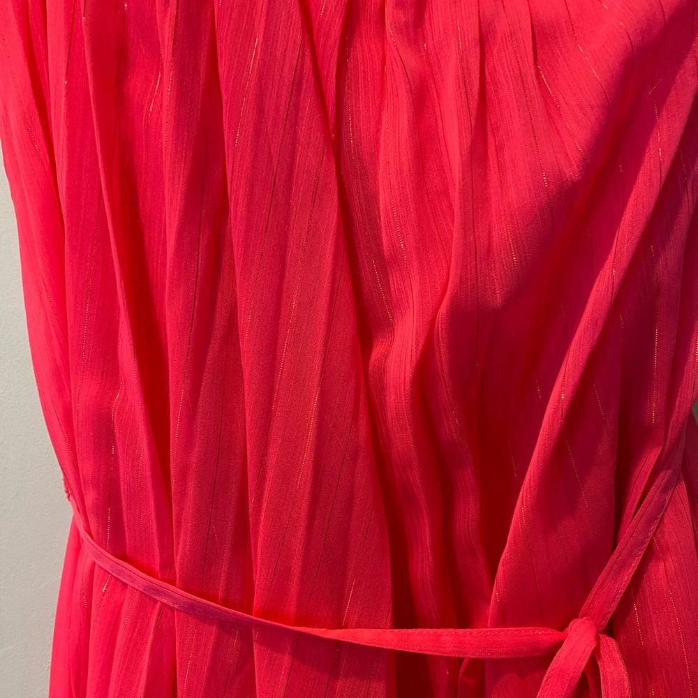 TED BAKER Pinata Dip Hem One Shoulder Maxi Dress NWT - Picture 7 of 8